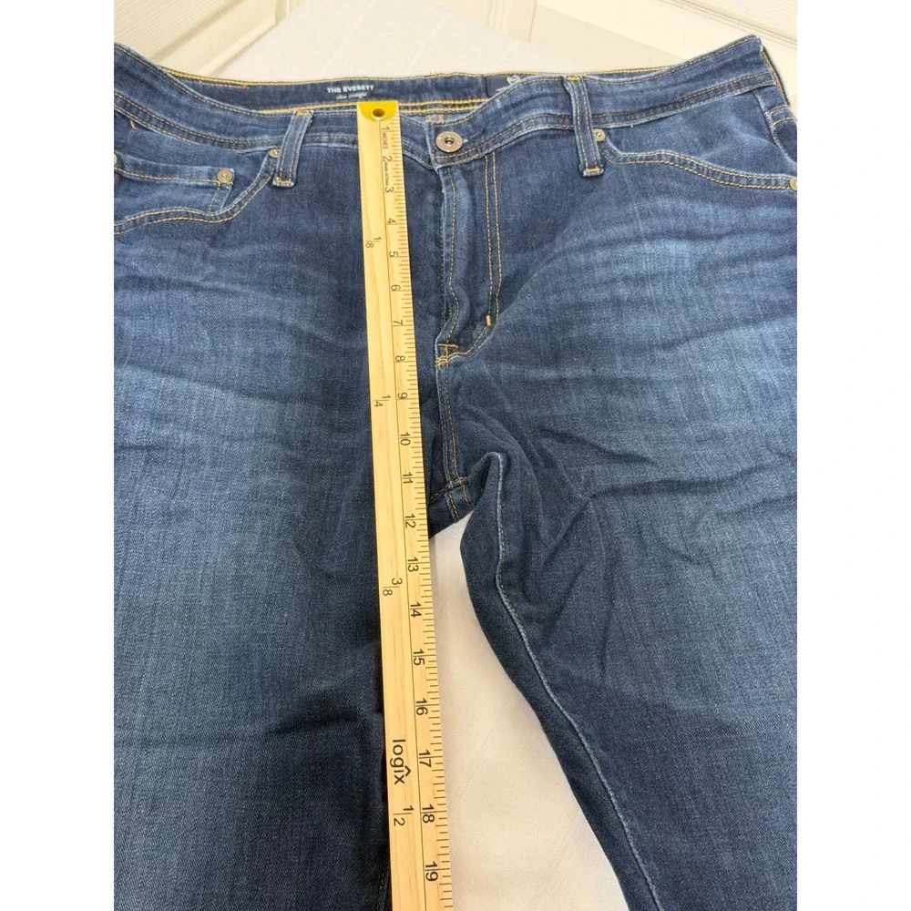 AG Adriano Goldschmied The Everett Slim Straight Jeans Dark Wash 36x36